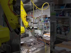 Il nostro attuatore rotativo integrato ad alta precisione utilizzato nella macchina di taglio laser